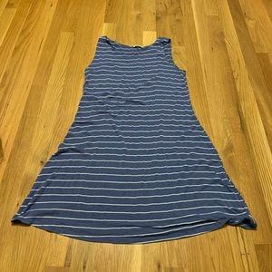 Blue Striped Dress
